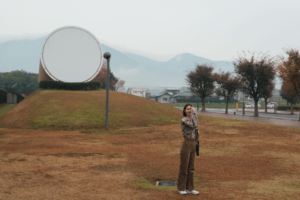 奈義町現代美術館の外観
