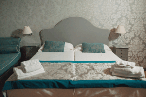 Hotel Villa Rosaの客室