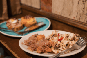 Osteria 6014のシーフード料理