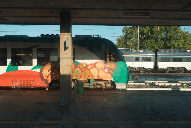 Frecciarossaからの景色